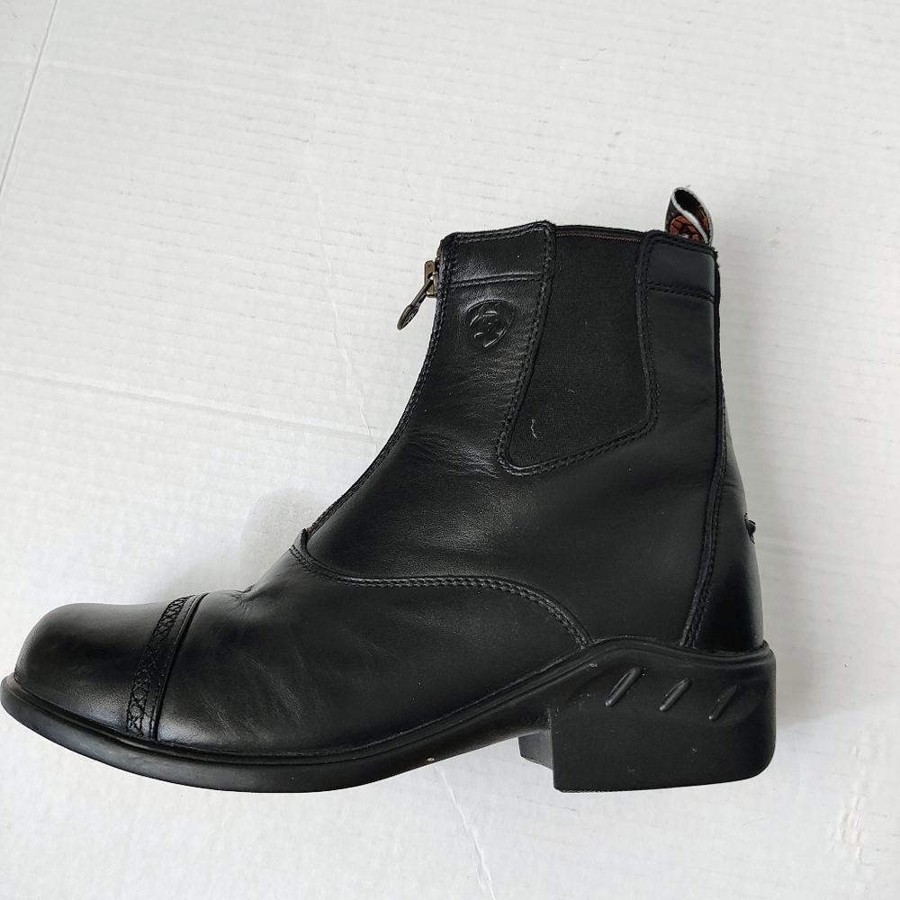 Ariat Heritage Breeze Zip Ladies Black Paddock Boots Sz 10